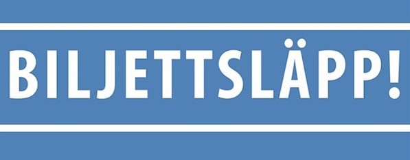 Biljettsläpp till annandagen